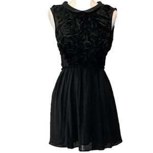 ASOS Black Skater Mini Dress NWT